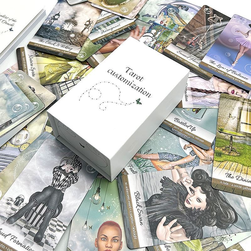 Cijeli set vrućih srebrnih tarot karata